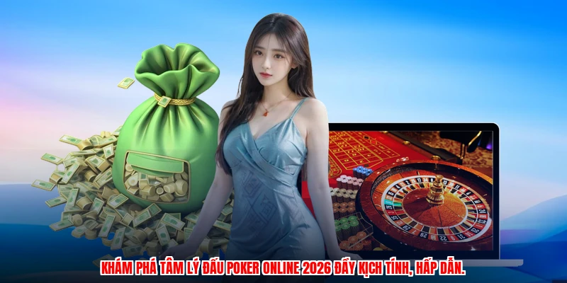 Khám phá tâm lý đấu poker online 2026 đầy kịch tính, hấp dẫn.