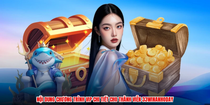 Nội dung chương trình VIP chi tiết cho thành viên 33Winanhoday