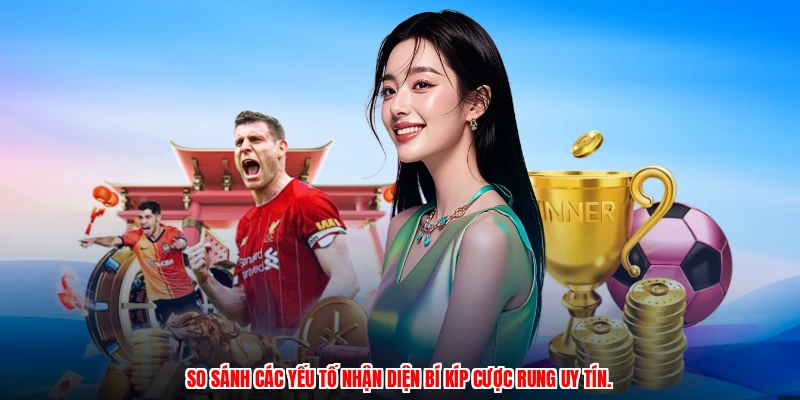 So sánh các yếu tố nhận diện bí kíp cược rung uy tín.